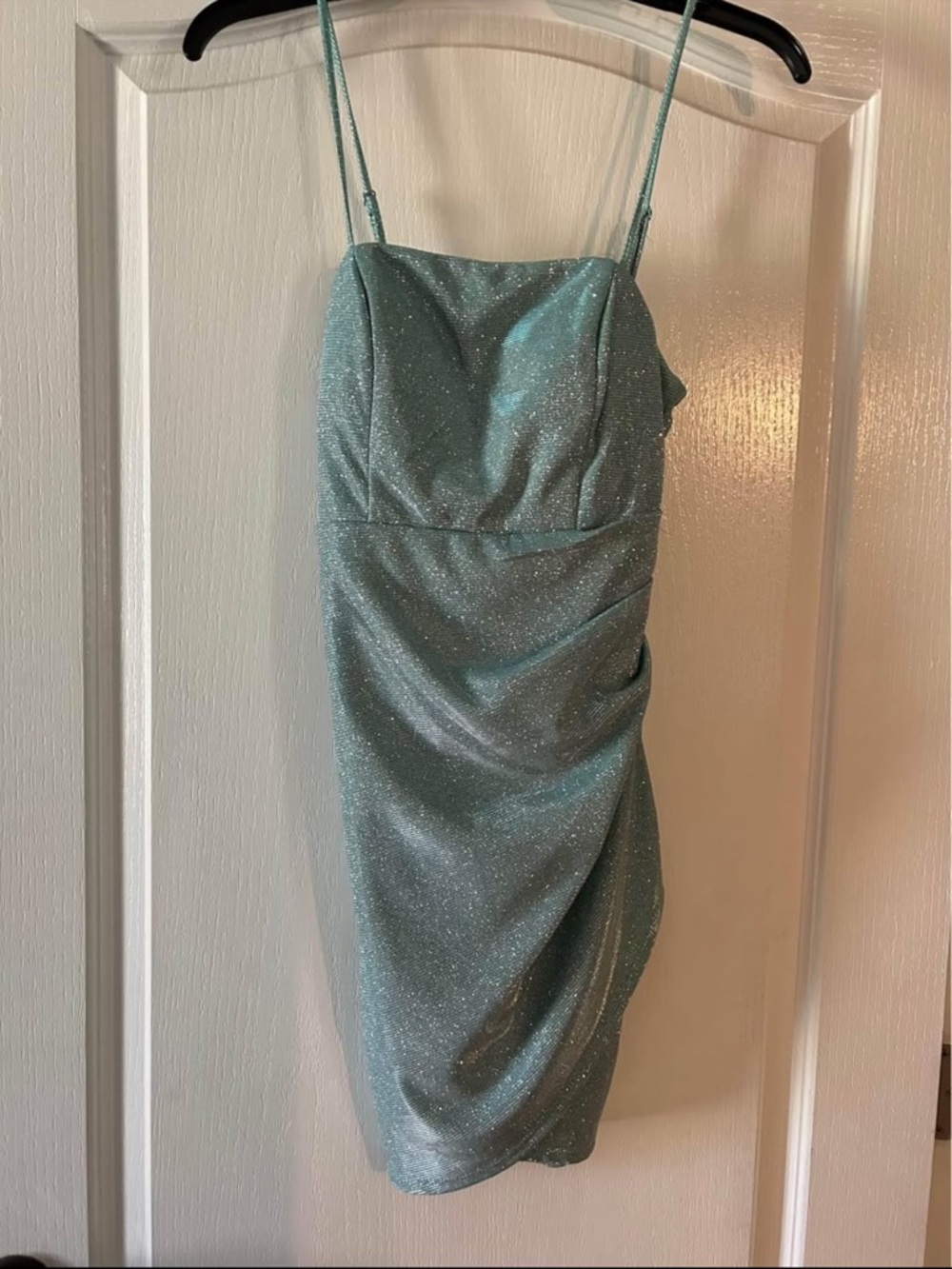 Elegant Sparkling Blue Dress